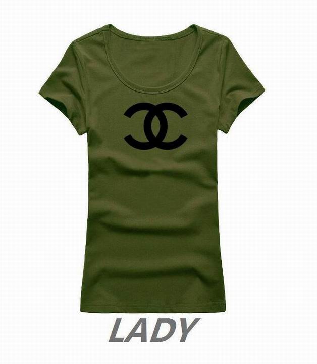 Chanel short round collar T woman S-XL-040
